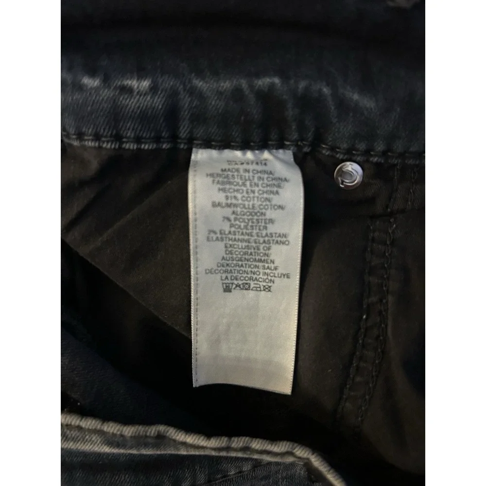 True Religion Geno Relaxed Skinny W Flap Men's 34x33 Jeans Blue Stretch